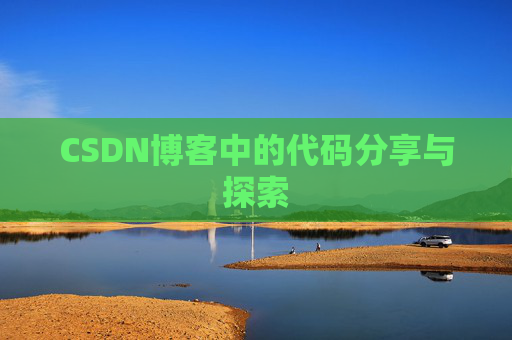 CSDN博客中的代码分享与探索